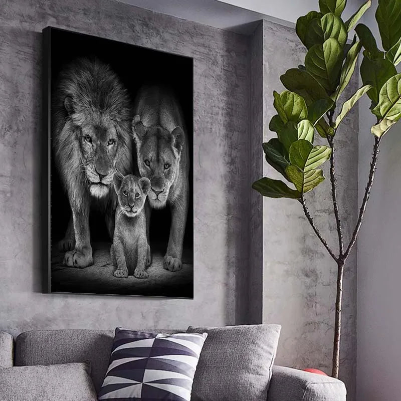 Famille de Lions